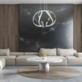 Lampa wisząca GLOBE 50W LED chrom