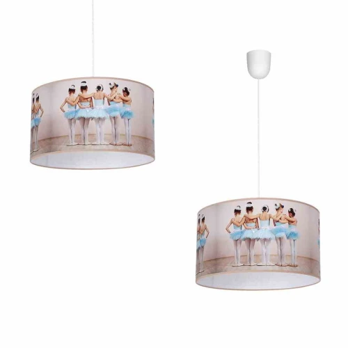 Lampa wisząca BALLERINA 1xE27 multikolor