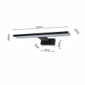 Kinkiet SHINE 30cm 7W LED czarny