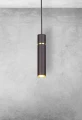 Lampa wisząca LYNX 1xE14 czarno/złoty