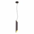 Lampa wisząca LIBRA 1xE14 czarno/złoty