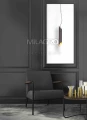 Lampa wisząca LIBRA 1xE14 czarno/złoty