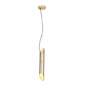 Lampa wisząca LIBRA 1xE14 złoty