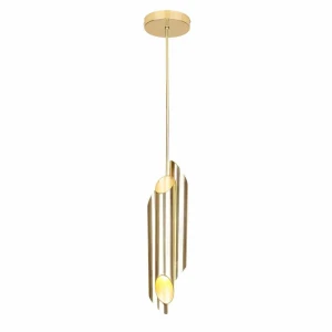 Lampa wisząca LIBRA 6xE14 złoty