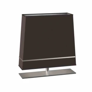 Lampa podłogowa VOLANS 1xE27 szary/chrom