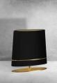Lampa podłogowa BOOTES 1xE27 czarno/złoty