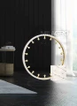 Lampa podłogowa CASSIOPEIA 19xE14 biało/złoty