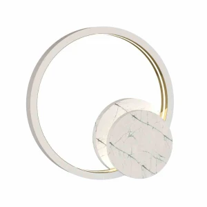 Lampa podłogowa CASSIOPEIA 8,5W LED biało/złoty