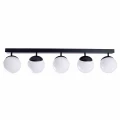 Plafon SFERA czarny 5xE14 szer.100cm
