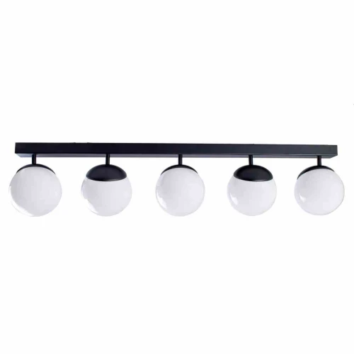 Plafon SFERA czarny 5xE14 szer.100cm