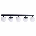 Plafon SFERA czarny 5xE14 szer.100cm