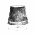 Lampa podłogowa BOOTES 1xE27 szary/chrom