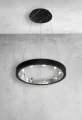 Lampa wisząca CASSIOPEIA 9xE14 czarny/chrom
