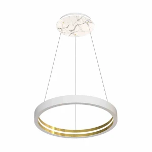 Lampa wisząca CASSIOPEIA 8,5W LED biało/złoty