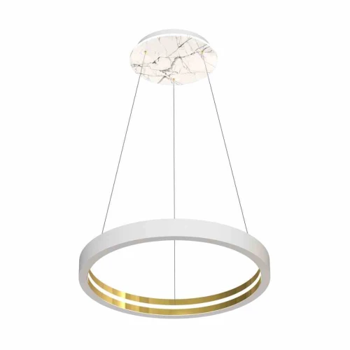 Lampa wisząca CASSIOPEIA 8,5W LED biało/złoty