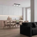 Plafon SFERA chrom 3xE14 szer.65cm
