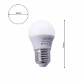 Żarówka LED 7W E27 G45, Barwa ciepła biały