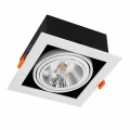 Lampa podtynkowa PLAZA 1xGU10 AR111 biały