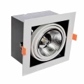 Lampa podtynkowa PLAZA 1xGU10 AR111 biały