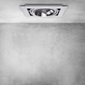 Lampa podtynkowa PLAZA 1xGU10 AR111 biały