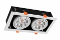 Lampa podtynkowa PLAZA 2xGU10 AR111 biały