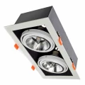 Lampa podtynkowa PLAZA 2xGU10 AR111 biały
