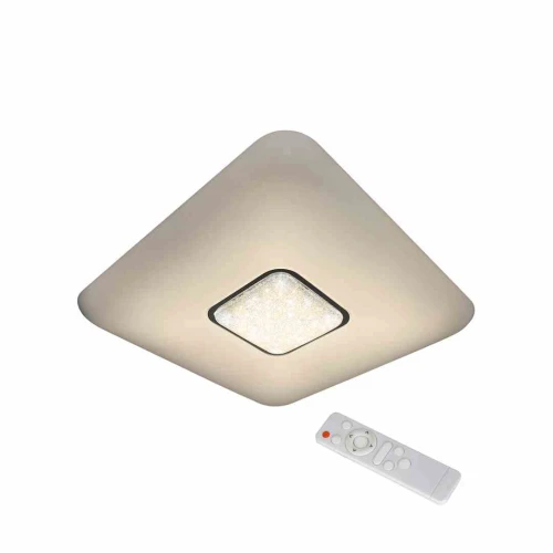 Plafon YAX 24W ściemnialny + pilot biały LED szer.44cm