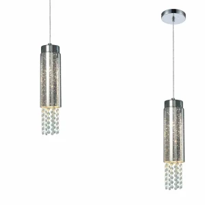 Lampa wisząca MOONLIGHT 1xE14 chrom