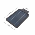 Lampa solarna STREET 8W 4000K czarny