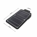 Lampa solarna STREET 15W 4000K czarny
