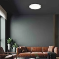 Plafon LAYLA 66W LED Ściemnialny + pilot biały LED szer.50cm