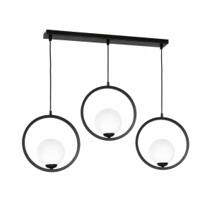 Lampa wisząca BOSTON 3xE14 czarny