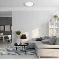 Plafon LAYLA 26W Ściemnialny + pilot biały LED szer.40cm