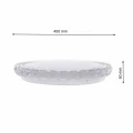 Plafon LAYLA 26W Ściemnialny + pilot biały LED szer.40cm