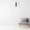 Lampa wisząca VIDAR 1xGU10 czarny