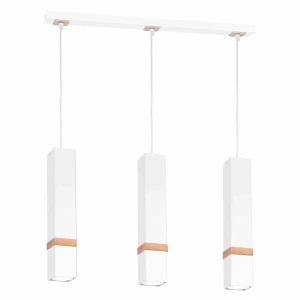 Lampa wisząca VIDAR 3xGU10 biały