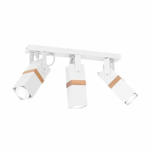 Plafon VIDAR biały 3xGU10 szer.60cm