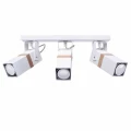 Plafon VIDAR biały 3xGU10 szer.60cm