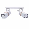 Plafon VIDAR biały 2xGU10 szer.40cm
