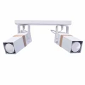 Plafon VIDAR biały 2xGU10 szer.40cm