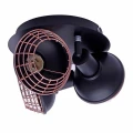 Plafon LOGAN czarny 3xE14 szer.21cm