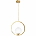Lampa wisząca VIENNA 1xE14 Mosiądz
