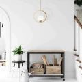 Lampa wisząca VIENNA 1xE14 Mosiądz