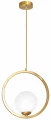 Lampa wisząca VIENNA 1xE14 Mosiądz