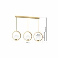Lampa wisząca VIENNA 3xE14 Mosiądz