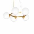 Lampa wisząca VIENNA 5xE14 Mosiądz