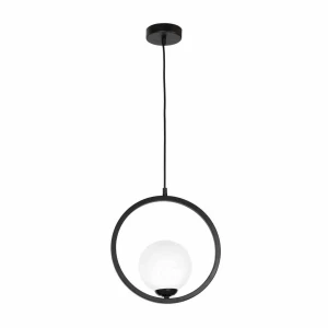 Lampa wisząca BOSTON 1xE14 czarny