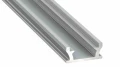 Lampa techniczna SREBRNY TYP T 2m + Klosz mleczny