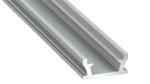 Lampa techniczna SREBRNY TYP T 2m + Klosz mleczny
