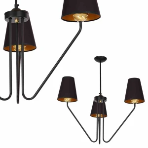 Lampa wisząca VICTORIA 3xE27 czarny